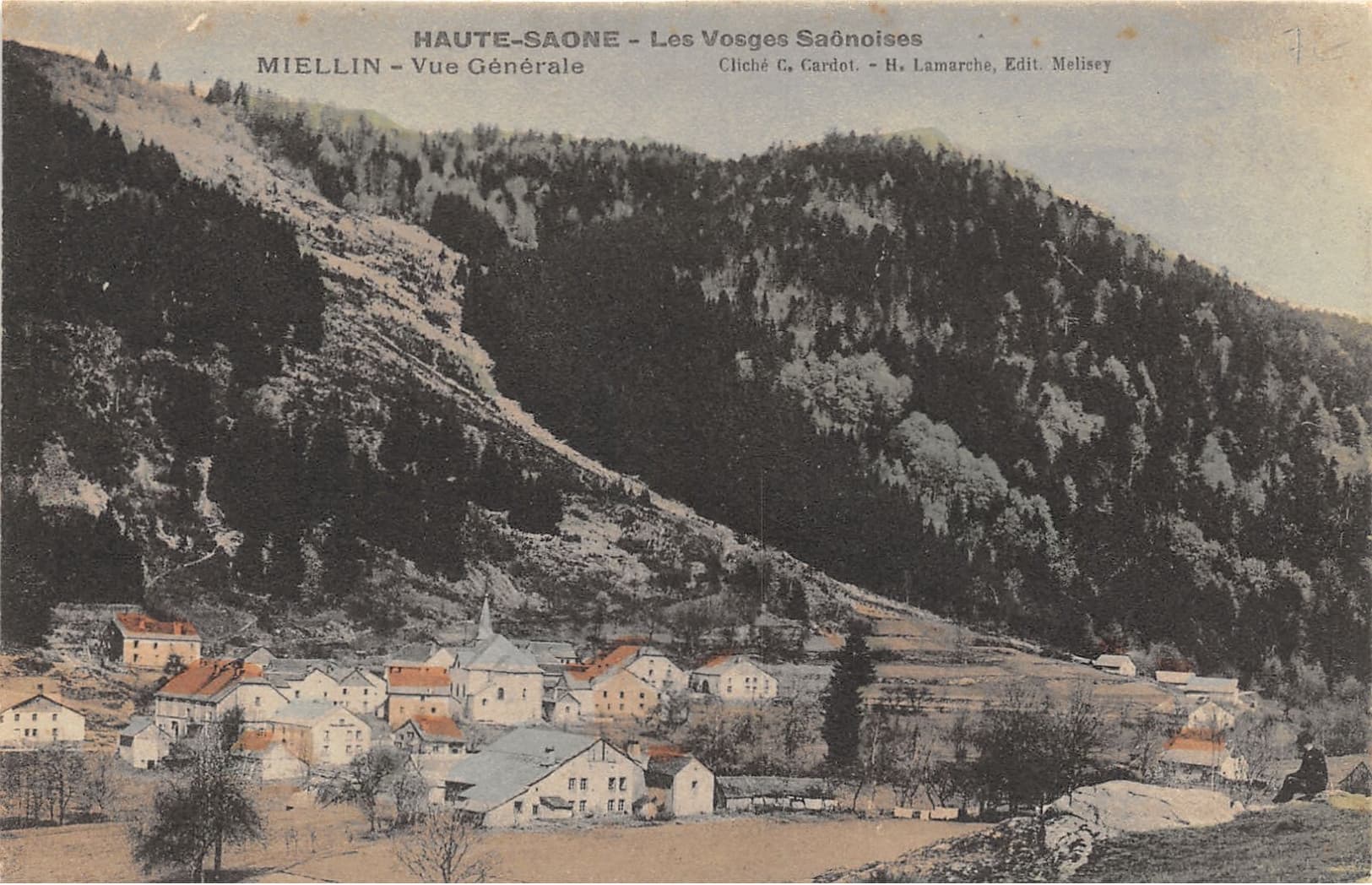 Miellin - Vue générale du village