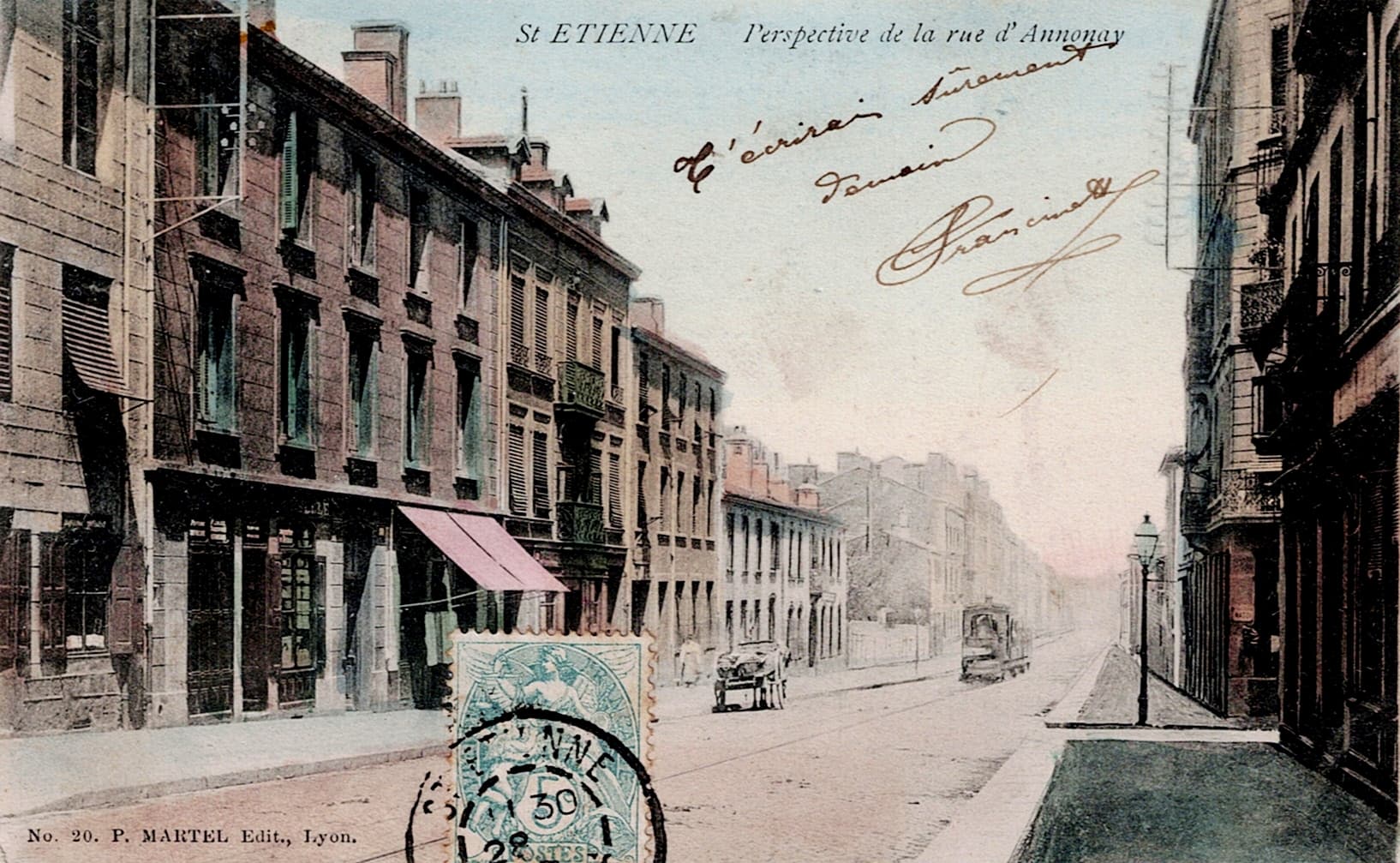 Saint-Étienne - Rue d'Annonay (1905)