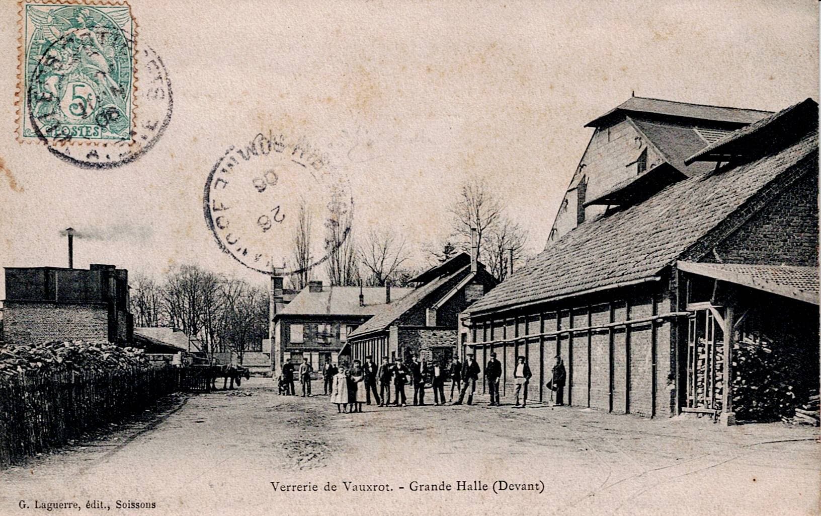 Verrerie de Vauxrot - Grande Halle (1906)